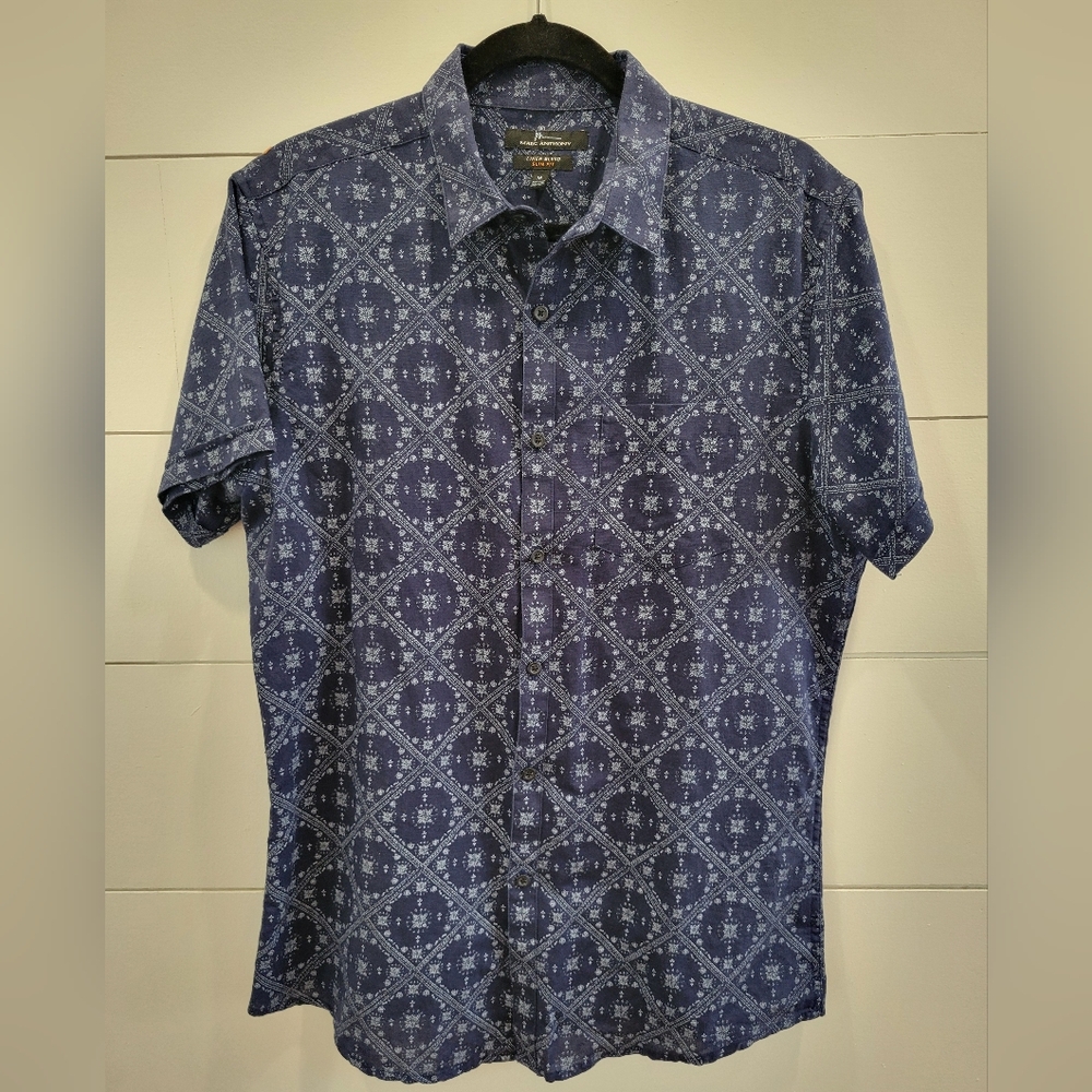Men's Linen Button-up!
